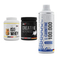 MST Marken-Trio: Iso Clear 900g + Creatin Monohyd + L-Carnitine – alle enthaltenen Artikel