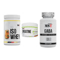 MST Marken-Trio: Iso Clear + Creatin Pro CREAPURE + GABA 1000mg – alle enthaltenen Artikel