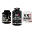 MST Marken-Trio: Best Whey + Creatine + Arginine HCL – alle enthaltenen Artikel