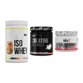MST Marken-Trio: Iso Clear + Creatin Monohydrate + Glutamine – alle enthaltenen Artikel