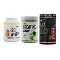 MST Marken-Trio: Iso Clear 900g + Creatine Kick + EAA & BCAA 520g – alle enthaltenen Artikel