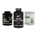 MST Marken-Trio: Best Whey Protein + Creatine Monohydrate + BCAA Zero – alle enthaltenen Artikel