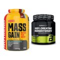 Masseaufbau-Set: Nutrend Mass Gain + BioTech Creatine Monohydrate – alle enthaltenen Artikel