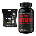 Masseaufbau-Set: FA Nutrition CORE Mass + Body Attack 100% Pure – alle enthaltenen Artikel