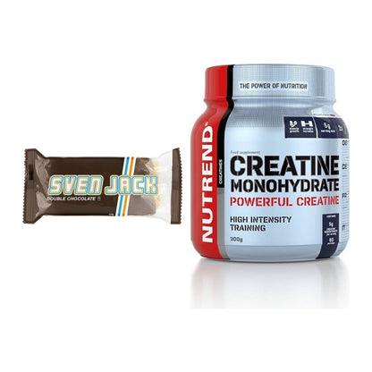 Masseaufbau-Set: Sven Jack (Energycake) + Nutrend Creatine Monohydrate – alle enthaltenen Artikel