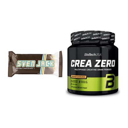 Masseaufbau-Set: Sven Jack (Energycake) + BioTech Crea Zero – alle enthaltenen Artikel