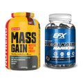 Masseaufbau-Set: Nutrend Mass Gain + EFX Kre-Alkalyn Hardcore – alle enthaltenen Artikel