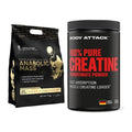 Masseaufbau-Set: Kevin Levrone Anabolic + Body Attack 100% Pure – alle enthaltenen Artikel