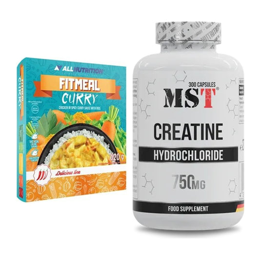 Masseaufbau-Set: Allnutrition Fitmeal + MST Creatine HCL – alle enthaltenen Artikel