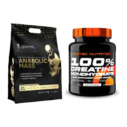 Masseaufbau-Set: Kevin Levrone Anabolic + Scitec Creatine – alle enthaltenen Artikel