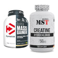 Masseaufbau-Set: Dymatize Super Mass Gainer + MST Creatine HCL – alle enthaltenen Artikel