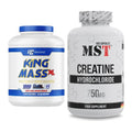 Masseaufbau-Set: Ronie Coleman RCSS King Mass XL + MST Creatine HCL – alle enthaltenen Artikel