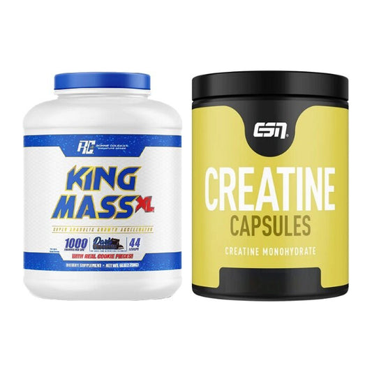 Masseaufbau-Set: Ronie Coleman RCSS King + ESN Ultrapure Creatine – alle enthaltenen Artikel