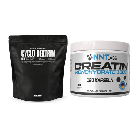 Masseaufbau-Set: Big Zone Cyclo Dextrin + NNT Creatin 1000 mg – alle enthaltenen Artikel