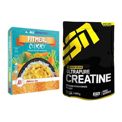 Masseaufbau-Set: Allnutrition Fitmeal + ESN Ultrapure Creatine – alle enthaltenen Artikel