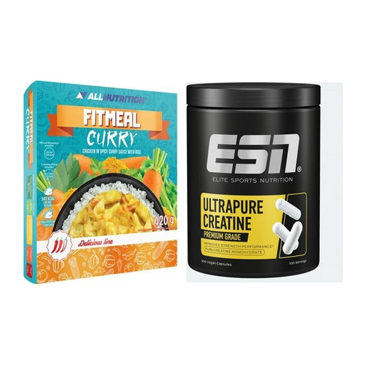 Masseaufbau-Set: Allnutrition Fitmeal + ESN Ultrapure Creatine – alle enthaltenen Artikel