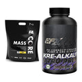 Masseaufbau-Set: FA Nutrition CORE Mass + EFX Kre-Alkalyn PRO 120 – alle enthaltenen Artikel