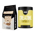 Masseaufbau-Set: INLEAD Instant Rice Pudding + ESN Ultrapure Creatine – alle enthaltenen Artikel