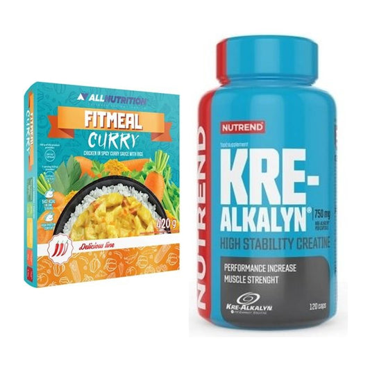Masseaufbau-Set: Allnutrition Fitmeal + Nutrend Kre-Alkalyn – alle enthaltenen Artikel