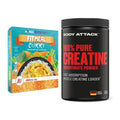 Masseaufbau-Set: Allnutrition Fitmeal + Body Attack 100% Pure Creatine – alle enthaltenen Artikel