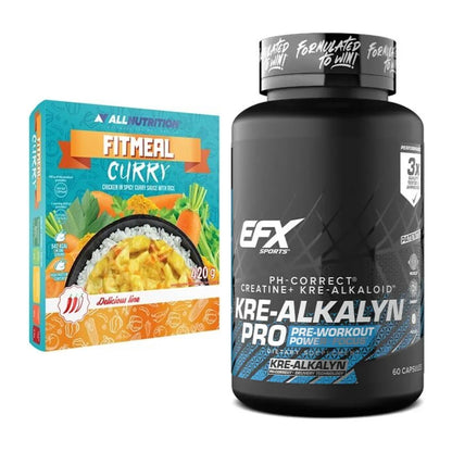 Masseaufbau-Set: Allnutrition Fitmeal + EFX Kre-Alkalyn PRO – alle enthaltenen Artikel