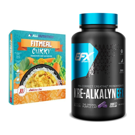 Masseaufbau-Set: Allnutrition Fitmeal + EFX Kre-Alkalyn – alle enthaltenen Artikel