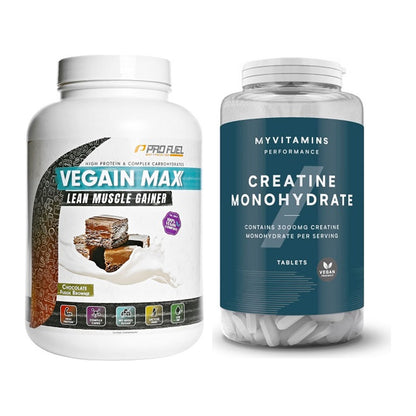 Masseaufbau-Set: ProFuel VEGAIN MAX Gainer + MyProtein MyVitamins – alle enthaltenen Artikel