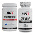 Masseaufbau-Set: MST Cluster Dextrin + MST Creatin HCL – alle enthaltenen Artikel
