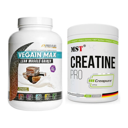 Masseaufbau-Set: ProFuel VEGAIN MAX Gainer + MST Creatin Pro CREAPURE – alle enthaltenen Artikel