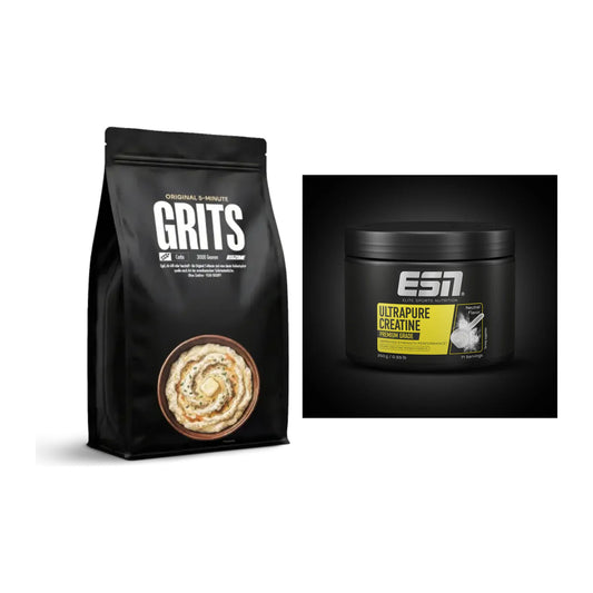 Masseaufbau-Set: Big Zone Grits + ESN Ultrapure Creatine – alle enthaltenen Artikel