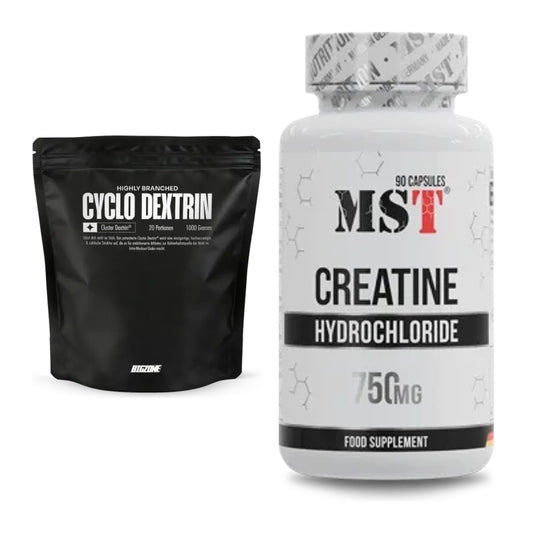 Mass Building Kit: Big Zone Cyclo Dextrin + MST Creatine HCL - alla föremål ingår