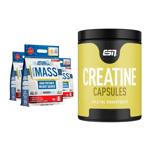 Masseaufbau-Set: Applied Nutrition + ESN Ultrapure Creatine – alle enthaltenen Artikel