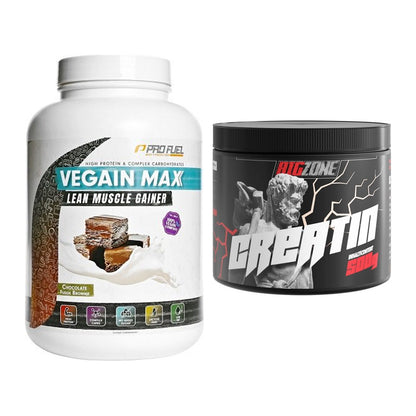 Masseaufbau-Set: ProFuel VEGAIN MAX Gainer 3kg + Big Zone Creatin – alle enthaltenen Artikel
