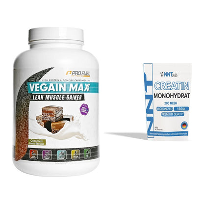Masseaufbau-Set: ProFuel VEGAIN MAX Gainer + NNT Creatin Monohydrat – alle enthaltenen Artikel