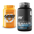 Masseaufbau-Set: Scitec Jumbo Hardcore1530g + EFX Kre-Alkalyn PRO – alle enthaltenen Artikel
