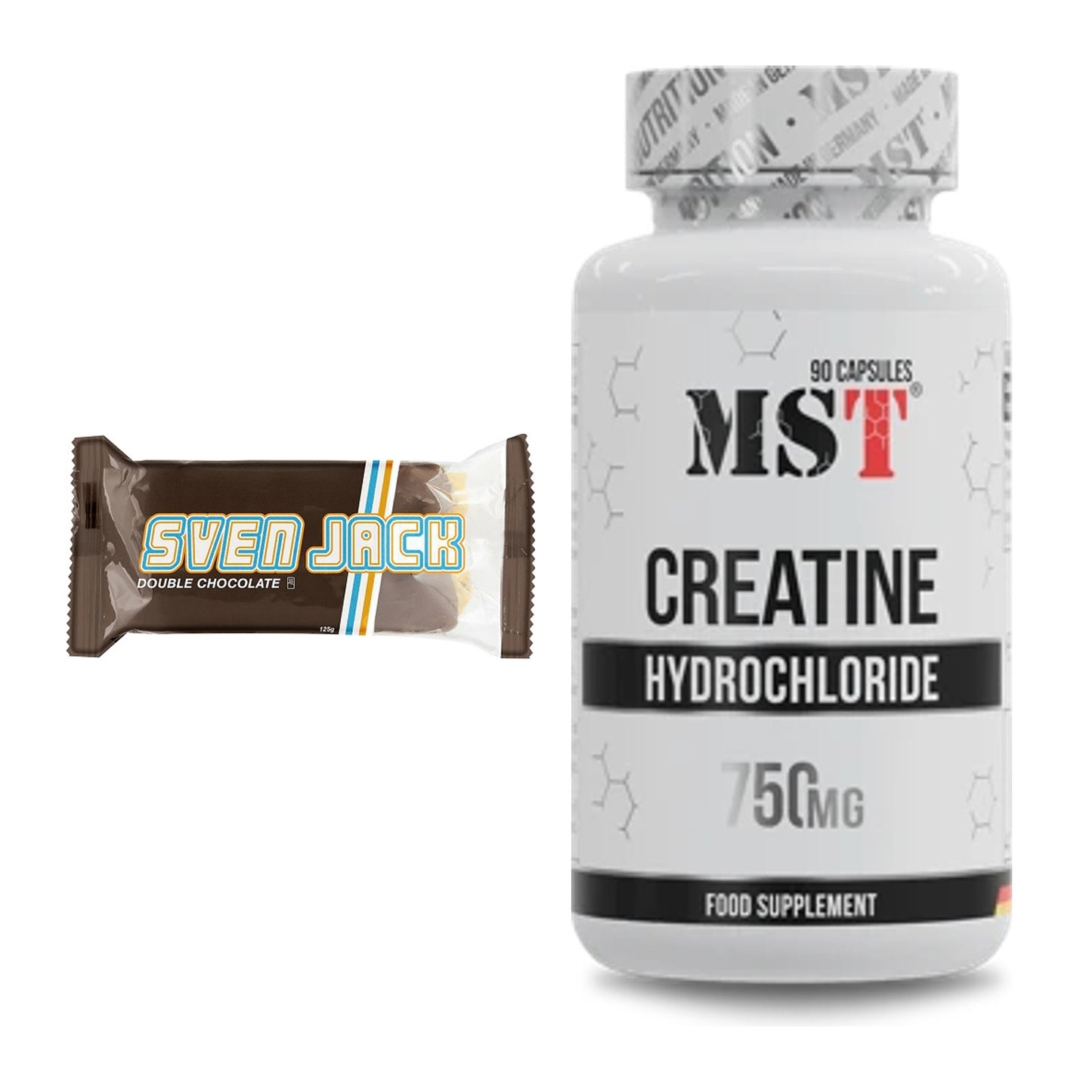Masseaufbau-Set: Sven Jack (Energycake) + MST Creatin HCL – alle enthaltenen Artikel