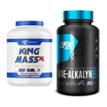 Masseaufbau-Set: Ronie Coleman RCSS King Mass XL + EFX Kre-Alkalyn – alle enthaltenen Artikel