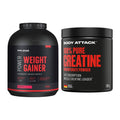 Masseaufbau-Set: Body Attack Power Weight + Body Attack 100% Pure – alle enthaltenen Artikel