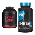 Masseaufbau-Set: Body Attack Power Weight + EFX Kre-Alkalyn 3000 – alle enthaltenen Artikel