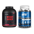 Masseaufbau-Set: Body Attack Power Weight + EFX Kre-Alkalyn Hardcore – alle enthaltenen Artikel