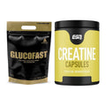 Masseaufbau-Set: Peak Glucofast + ESN Ultrapure Creatine – alle enthaltenen Artikel