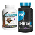 Masseaufbau-Set: ProFuel VEGAIN MAX Gainer 3kg + EFX Kre-Alkalyn 3000 – alle enthaltenen Artikel