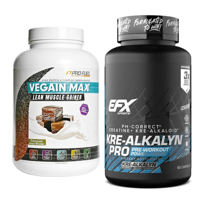 Masseaufbau-Set: ProFuel VEGAIN MAX Gainer + EFX Kre-Alkalyn PRO – alle enthaltenen Artikel