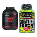 Masseaufbau-Set: Body Attack Power Weight Gainer + Weider Creatin HCL – alle enthaltenen Artikel