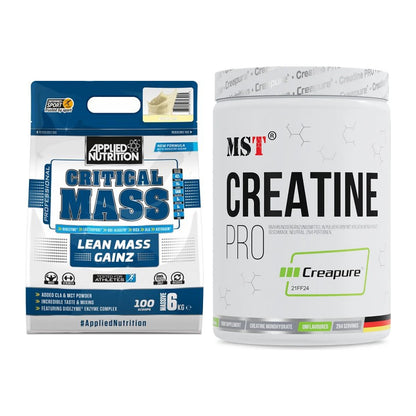 Masseaufbau-Set: Applied Nutrition + MST Creatin Pro CREAPURE – alle enthaltenen Artikel