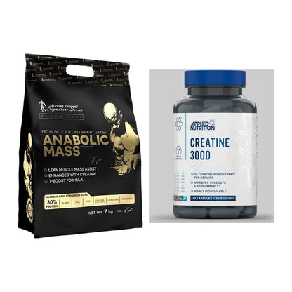 Masseaufbau-Set: Kevin Levrone Anabolic + Applied Nutrition – alle enthaltenen Artikel