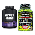 Masseaufbau-Set: BioTech Hyper Mass 2270g + Weider Creatin HCL – alle enthaltenen Artikel