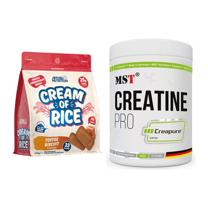 Masseaufbau-Set: Applied Nutrition Cream + MST Creatin Pro CREAPURE – alle enthaltenen Artikel