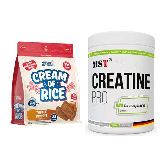 Masseaufbau-Set: Applied Nutrition Cream + MST Creatin Pro CREAPURE – alle enthaltenen Artikel