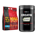 Masseaufbau-Set: Mutant Mass + Sinob Creatin CREAPURE – alle enthaltenen Artikel